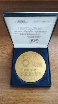 80 lat Bumar-Fablok złoty medal