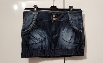 Damska spódnica jeans