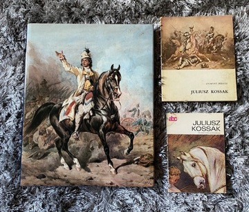 Juliusz Kossak - Zestaw książek - malarstwo, konie