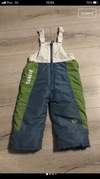 Coccodrillo spodnie zimowe 92 ,narciarskie
