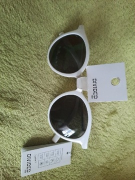 Okulary przeciwsloneczne biale H&M 