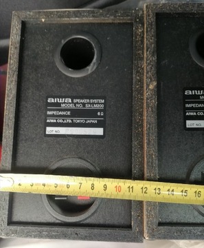 2x AIWA SX-LM220 Speaker system Głośniki 2szt 6ohm