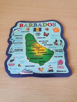 Magnes na lodówkę Barbados