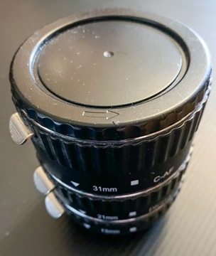 Pierścienie makro do Canon EF/EF-S-używane