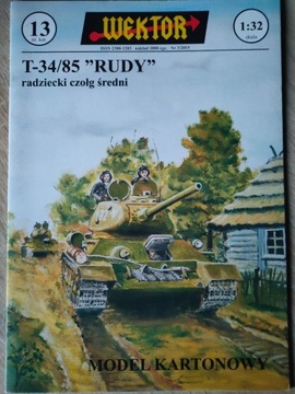 T-34/85 "Rudy" WEKTOR 1:32