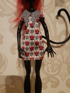 Sukienka do lalki monster high Catty  Geek shriek 