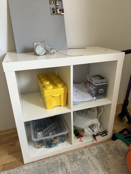 Regał Ikea Kallax 77 cm x 77 cm x 39 cm biały