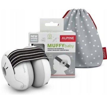 Słuchawki wygłuszające ALPINE Muffy baby, 3m+