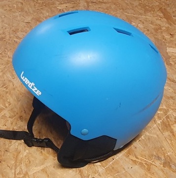 Kask dziecięcy Wedze niebieski. Rozmiar 53-56