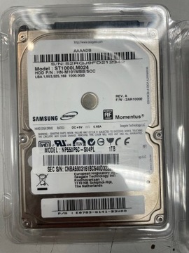 Dysk twardy Samsung ST1000LM024 1000 SATA II 2,5