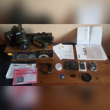 Nikon D40 idealny jak od producenta! 8tyś zdjęć!