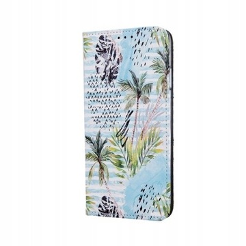 ETUI TROPICAL PALM DO SAMSUNG GALAXY A70 + SZKŁO