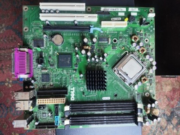 Płyta główna + procesor LGA775 tanio