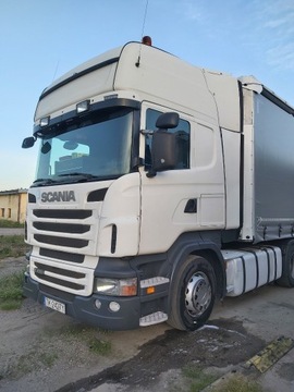 Zestaw SCANIA 420 HPI + Naczepa SCHMITZ Firanka