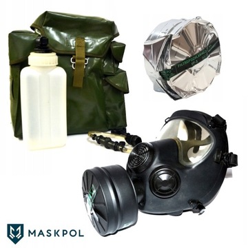 Maska przeciwgazowa MP-5 komplet MASKPOL