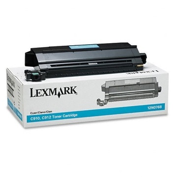 ORYGINALBY Toner Lexmark 12N0768 cyan