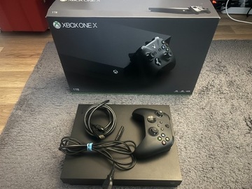 Xbox one X 1TB (stan idealny)