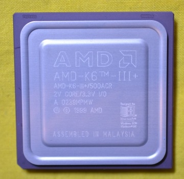 PROCESOR AMD K6-III+ 500 ACR 2.0V SOCKET 7