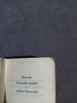 Słownik mini francusko-polski