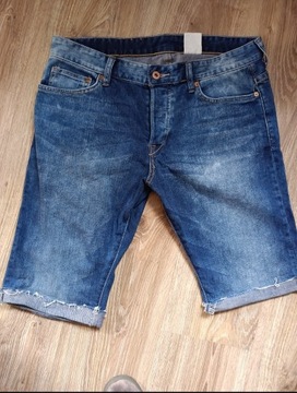 Spodenki meskie dżinsowe Denim Slim W33/32