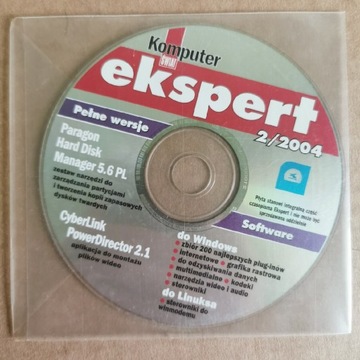 Komputer Świat Ekspert 2004 2 CD