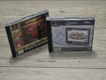 Moto Racer / Sports Superbike / 2 Gry / PS1 / PSX