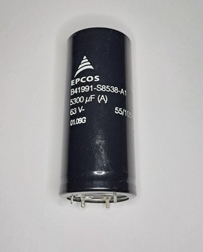 63V 5300uF (A) LL B41991-S8538-A EPCOS kondensator elektrolityczny 35x80mm 