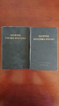 Słownik polsko-rosyjski, rosyjsko-polski 2 tomy 