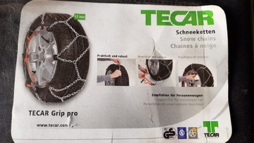 Łańcuchy śniegowe Tecar 12mm