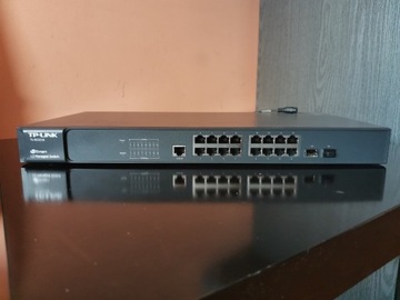 TP Link Switch 16port gigabit SFP zarządzalny