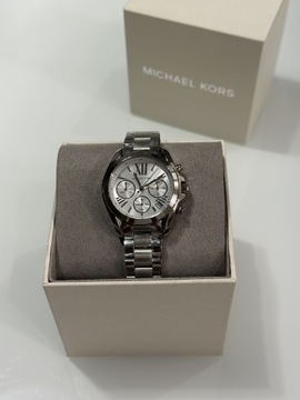 Srebrny zegarek damski Michael Kors