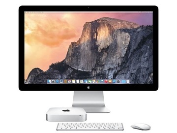 Komputer stacjonarny Apple Mac Mini + ekran