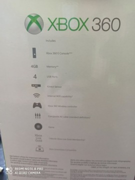 Xbox 360 4GB + kinect