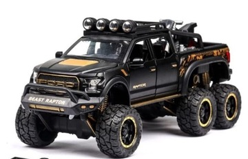 1:24 furgonetki F150 Raptor +3 czarny