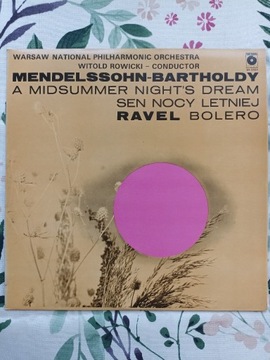 MENDELSSOHN - BARTHOLDY RAVEL con. W. ROWICKI