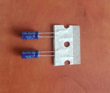 Kondensator elektrolit. 16V 22uF 85'C [5szt.]