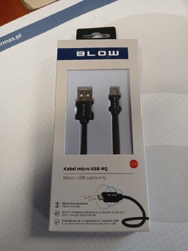 Kabel USB - microUSB typ B Blow 1,5 m