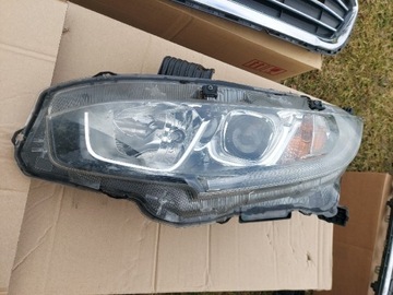 HONDA CIVIC X LAMPA LED LEWA ze ślizgiem