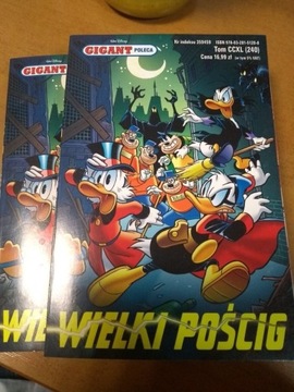 Kaczor Donald 'WIELKI POŚCIG' KOMIKS