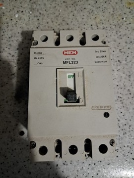 Wyłącznik mocy MFL323 160A 