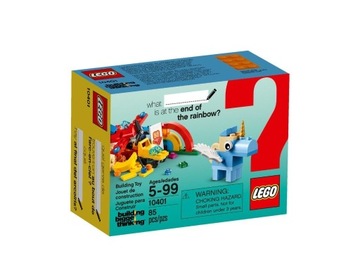 LEGO 10401 Building Bigger Thinking - Tęczowa zaba