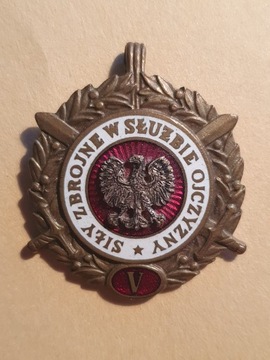 odznaka Sily Zbrojne w Sluzbie Ojczyzny