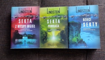 "Sekta" 3 tomy - M.Lindstein