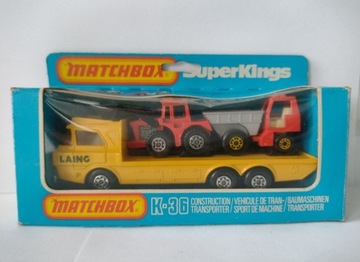 Construction transporter K-36 Matchbox Lesney 1981