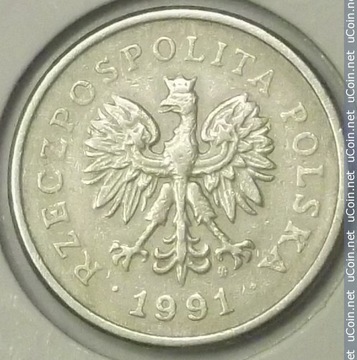 Złotówkę 1991