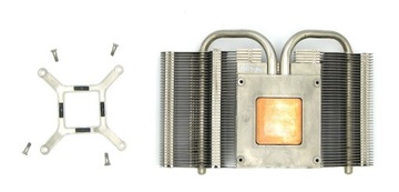 Miedziano-aluminiowe chłodzenie radiator GPU 