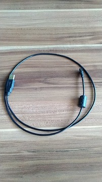 Kabel USB-A - micro USB kątowy lewy 1m