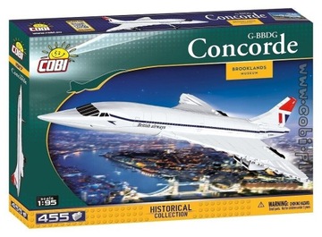 COBI 1917 G-BBDG Concorde klocki do budowania