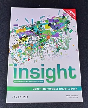 Insight Upper-Intermediate Student's Book Wildman