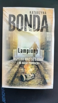 Katarzyna Bonda "Lampiony" książka z autografem